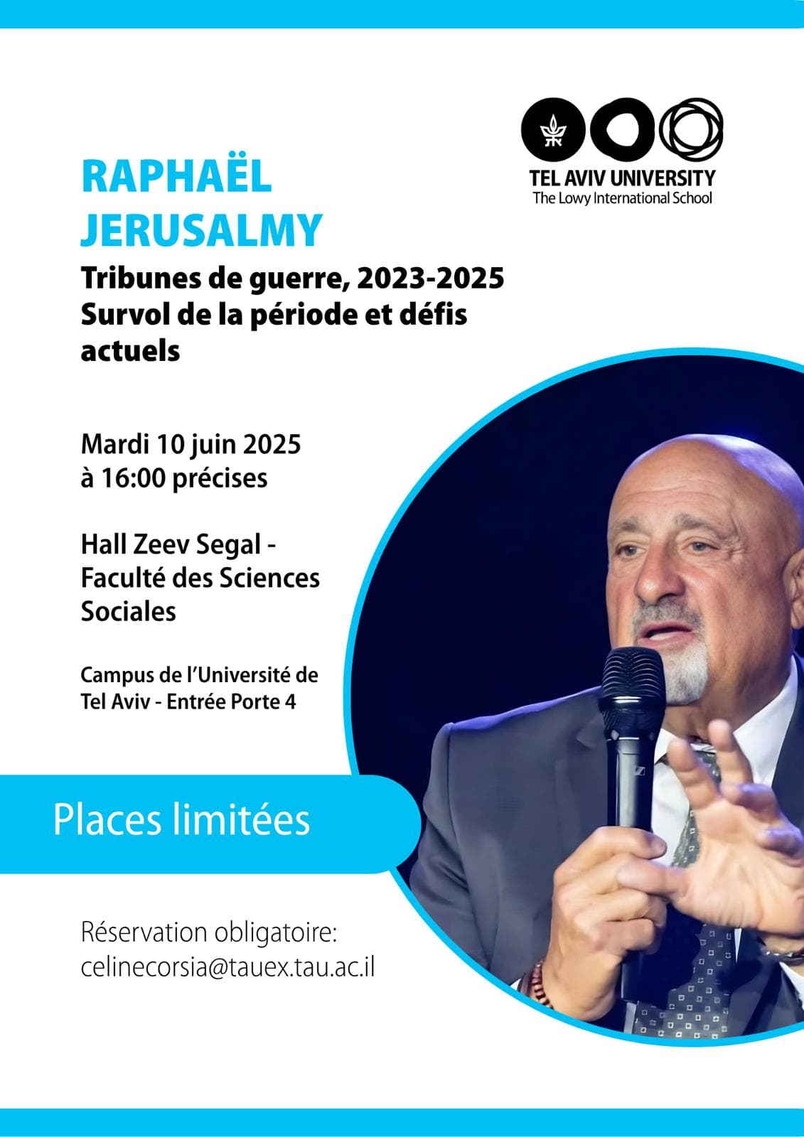 Raphaël Jerusalmy - Tel Aviv University Event